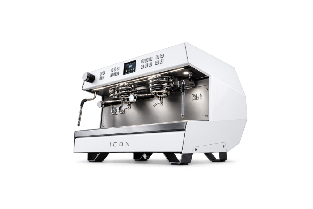 DALLA CORTE - Icon Espresso Coffee Machine 2GR Duel Boiler White - MC-ICOU-2-STD
