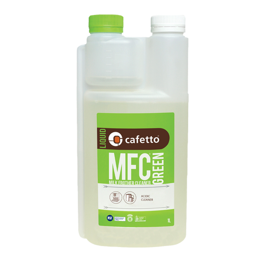 Cafetto - Milk Frother Cleaner 1Ltr- Green - [E27885]