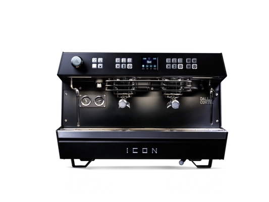 DALLA CORTE - Icon Espresso Coffee Machine 2GR Dual Boiler Black - MC-ICOU-2-N-C-STD