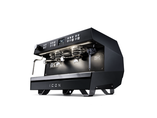 DALLA CORTE - Icon Espresso Coffee Machine 2GR Dual Boiler Black - MC-ICOU-2-N-C-STD